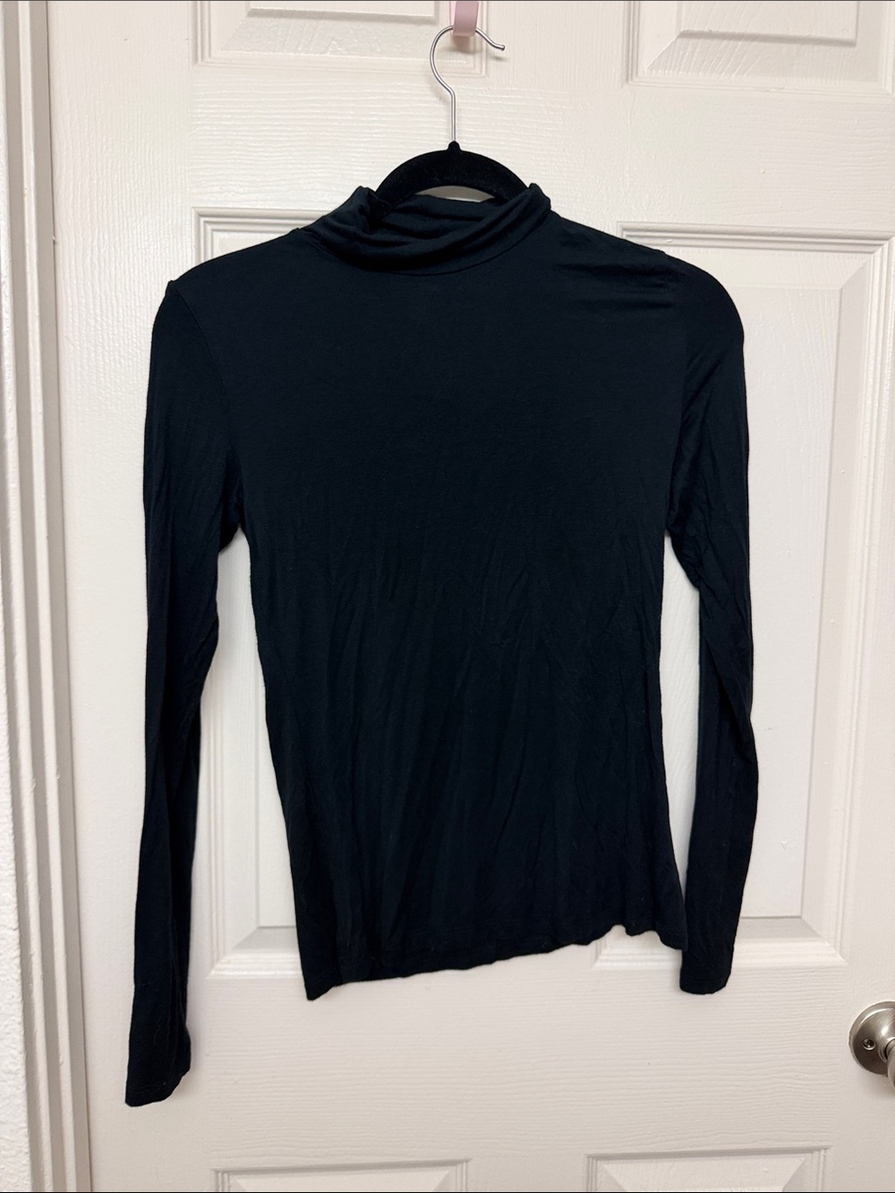 Nordstrom Black Long-Sleeve turtleneck